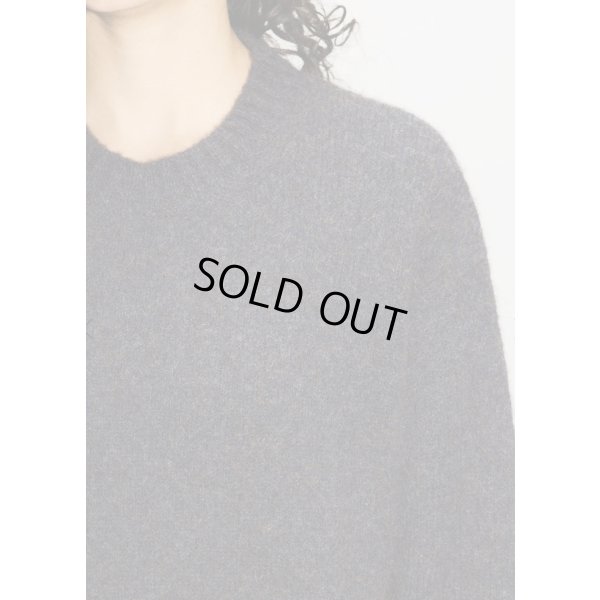 画像7: 【HOPE(ホープ)】Box Sweater/ Blue Brown Melange Yak