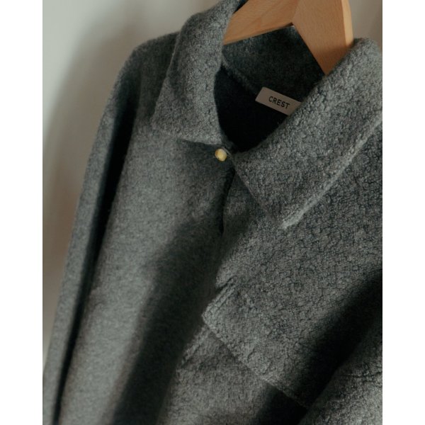 画像4: 【CREST(クレスト)】Rich Vintage Pullover/ Grey