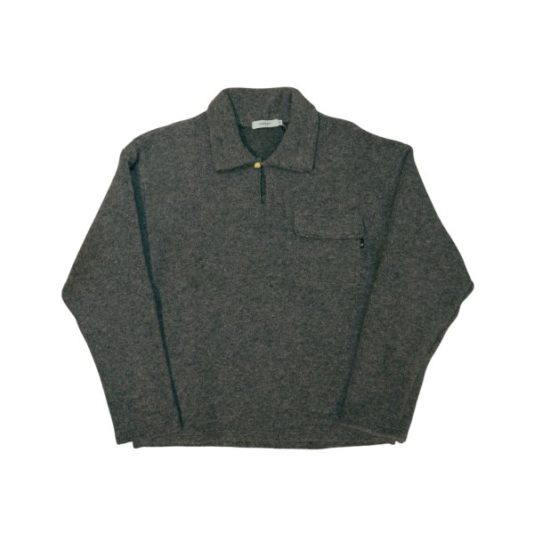 画像1: 【CREST(クレスト)】Rich Vintage Pullover/ Grey