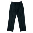 画像1: 【CREST(クレスト】Woollen Flannel Track Pants/ Black (1)