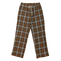 【CREST(クレスト】Flannel Relaxed Pants/ Brown