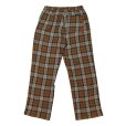 画像2: 【CREST(クレスト】Flannel Relaxed Pants/ Brown (2)