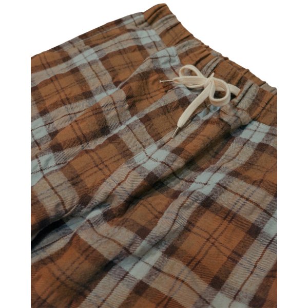 画像3: 【CREST(クレスト】Flannel Relaxed Pants/ Brown