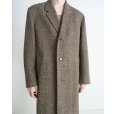 画像4: 【LEMAIRE(ルメール)】CHESTERFIELD COAT/ BLACK×STRAW MELANGE