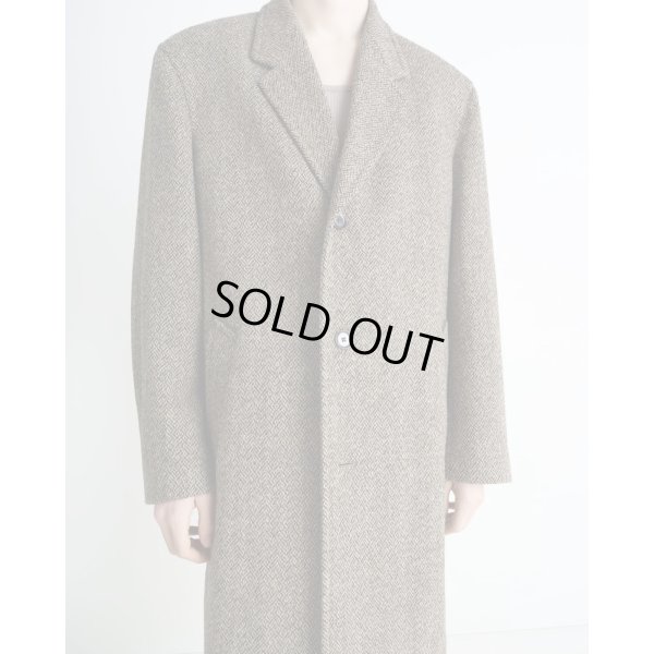 画像4: 【LEMAIRE(ルメール)】CHESTERFIELD COAT/ BLACK×STRAW MELANGE