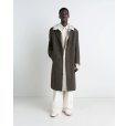 画像3: 【LEMAIRE(ルメール)】CHESTERFIELD COAT/ BLACK×BROWN MELANGE
