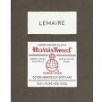 画像7: 【LEMAIRE(ルメール)】CHESTERFIELD COAT/ BLACK×STRAW MELANGE