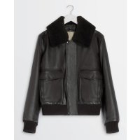 【LEMAIRE(ルメール)】LEATHER BLOUSON/ CHARRED OAK