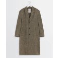 画像1: 【LEMAIRE(ルメール)】CHESTERFIELD COAT/ BLACK×STRAW MELANGE (1)