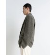 画像4: 【LEMAIRE(ルメール)】SHORT DOUBLE BREASTED COAT/ BLACK×BEIGE MELANGE (4)