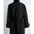 画像4: 【LEMAIRE(ルメール)】WRAP COAT/ BLACK