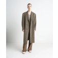 画像3: 【LEMAIRE(ルメール)】CHESTERFIELD COAT/ BLACK×STRAW MELANGE