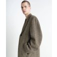 画像5: 【LEMAIRE(ルメール)】CHESTERFIELD COAT/ BLACK×STRAW MELANGE