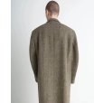 画像6: 【LEMAIRE(ルメール)】CHESTERFIELD COAT/ BLACK×STRAW MELANGE