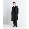 画像2: 【LEMAIRE(ルメール)】SOFT CHESTERFIELD COAT/ ANTHRACITE×GREY (2)
