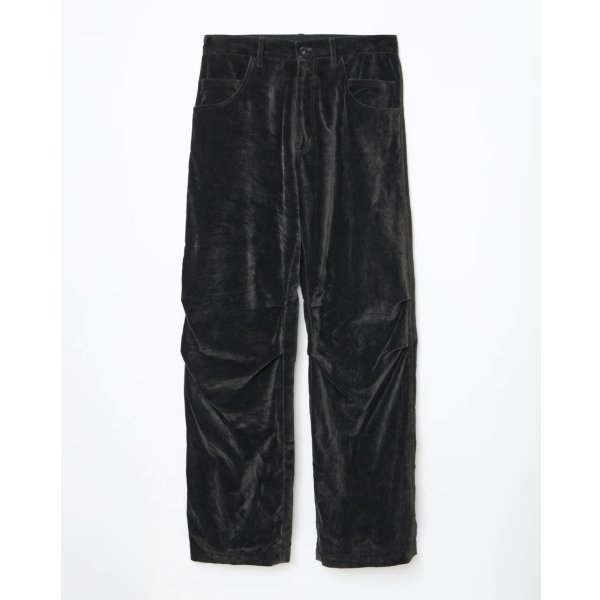 画像1: 【ensou.(エンソウ)】Derby Pants / Sumi-dyed Black