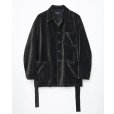 画像1: 【ensou.(エンソウ)】Smoking Coverall / Sumi-dyed Black (1)