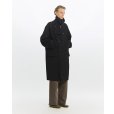 画像3: 【MARKAWARE(マーカウェア)】Polwarth Tuxedo Cloth Hunter Coat　”Black” (3)