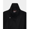 画像3: 【marka(マーカ)】Wool Silk Cashmere Beaver Bridge Coat　”Black” (3)