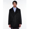画像4: 【marka(マーカ)】Wool Silk Cashmere Beaver Bridge Coat　”Black” (4)
