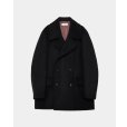 画像2: 【marka(マーカ)】Wool Silk Cashmere Beaver Bridge Coat　”Black” (2)