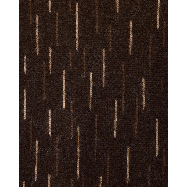 画像3: 【MARKAWARE(マーカウェア)】Natural Colar Alpaca Rain Drop Pattern Jumpe　”natural brown mix”
