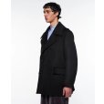 画像1: 【marka(マーカ)】Wool Silk Cashmere Beaver Bridge Coat　”Black” (1)