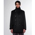 画像5: 【marka(マーカ)】Wool Silk Cashmere Beaver Bridge Coat　”Black” (5)