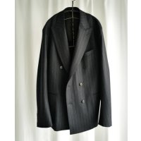 【HEUGN(ユーゲン)】“Adam” WIDE STRIPE 6B - Navy