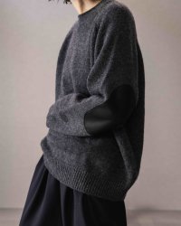 【NAHYAT(ナヤット)】“THE CREWNECK SWEATER” Exclusive for VELVET/ GRAY