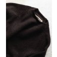画像4: 【NAHYAT(ナヤット)】“THE CREWNECK SWEATER” Exclusive for VELVET/ BLACK×BROWN (4)