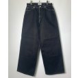 画像2: 【REVERBERATE(リバーバレイト)】FLOCKY PANTS(BAGGY) / BLACK (2)