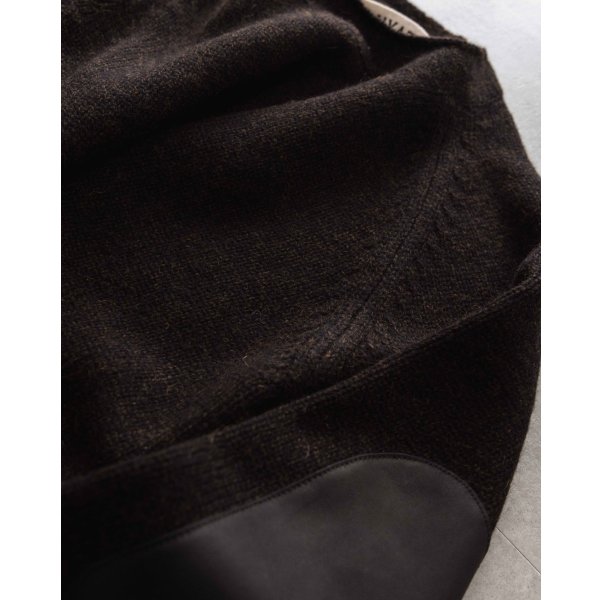 画像6: 【NAHYAT(ナヤット)】“THE CREWNECK SWEATER” Exclusive for VELVET/ BLACK×BROWN