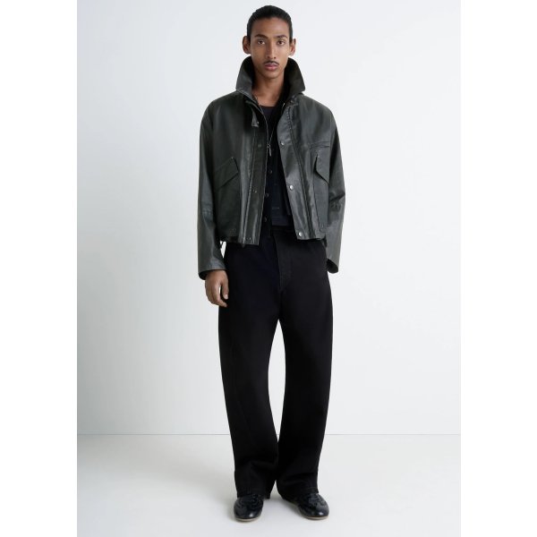 画像2: 【LEMAIRE(ルメール)】SHORT RAIN JACKET / ONYX