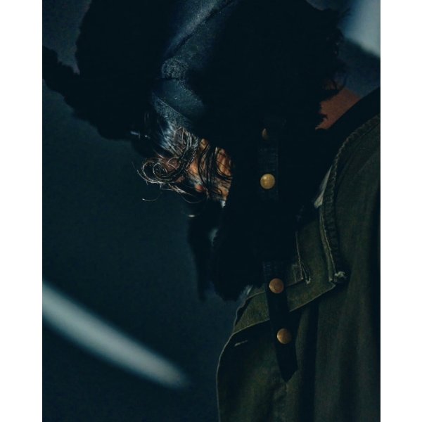 画像8: 【GOOD KARMA DEVELOPMENT(グッドカルマディベロップメント)】MOUTON BOMBER CAP"MOORE"/BLACK