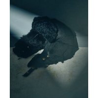 【GOOD KARMA DEVELOPMENT(グッドカルマディベロップメント)】MOUTON BOMBER CAP"MOORE"/BLACK