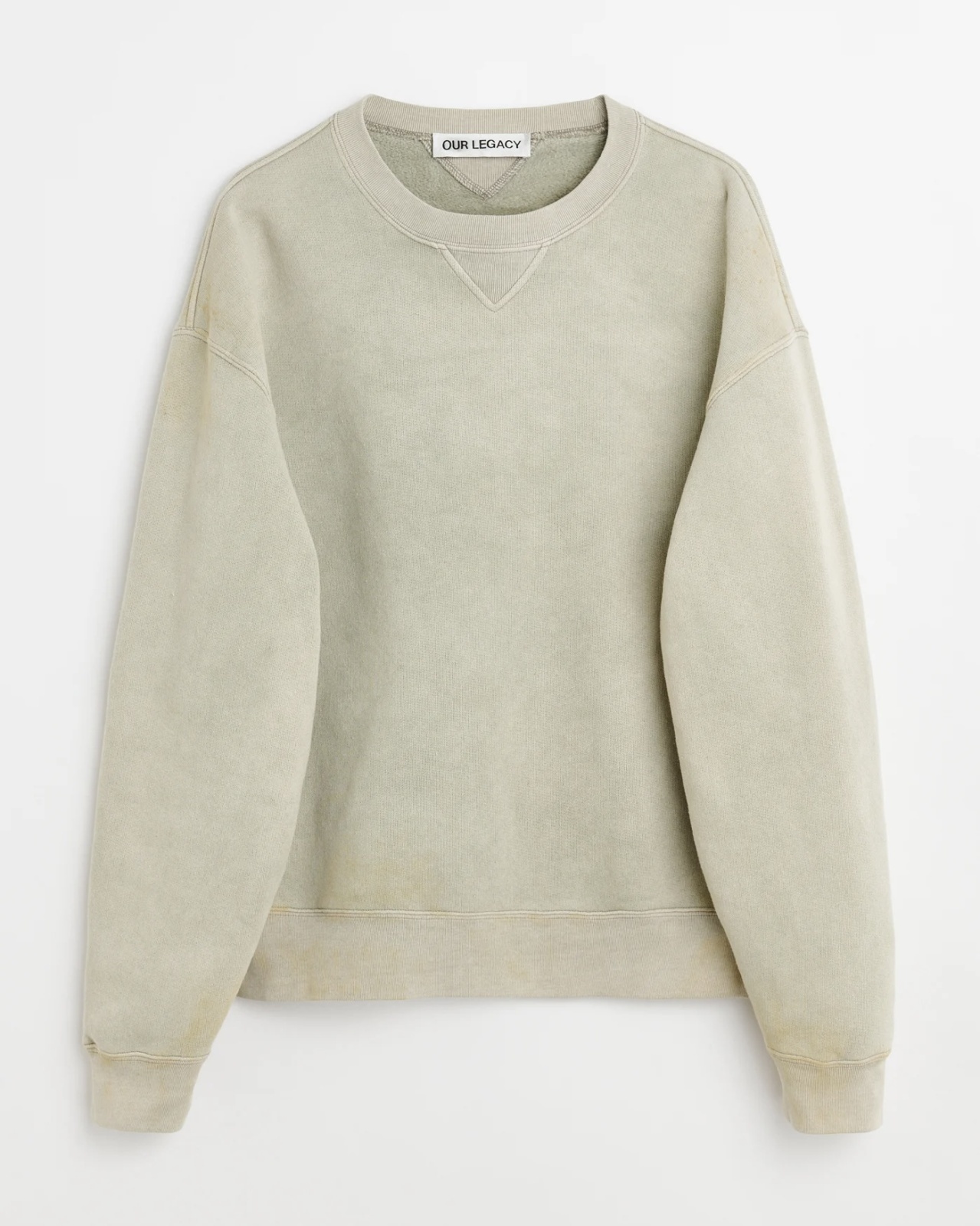 【OUR LEGACY(アワーレガシー)】PERFECT SWEATSHIRT/ Attic Wash Fleece