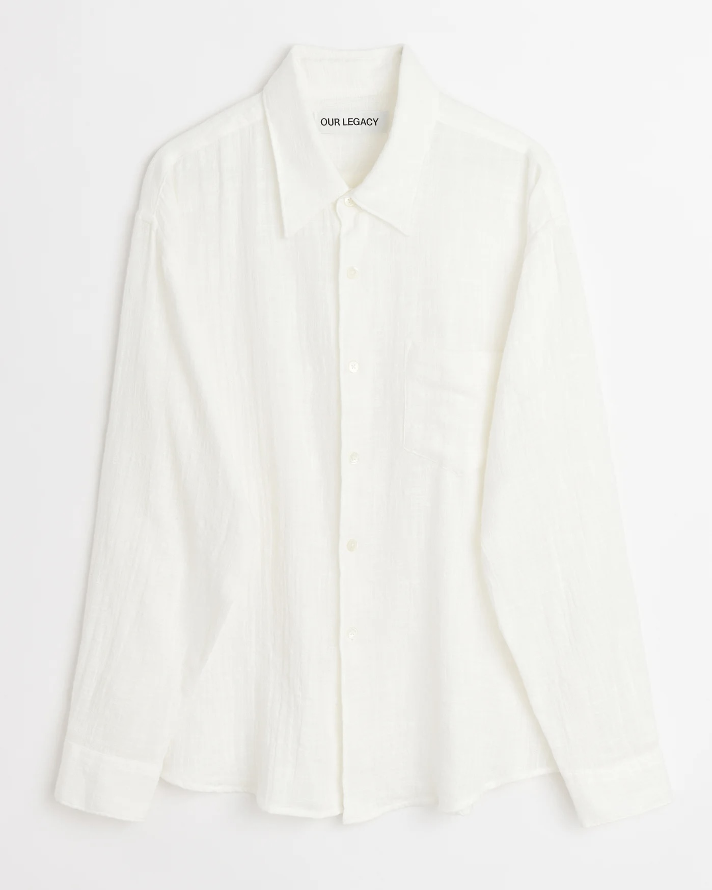 【OUR LEGACY(アワーレガシー)】COCO SHIRT/ Off White Air Cotton