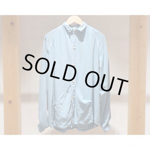 画像: 【TENDER Co.（テンダー）】TYPE431“Long Sleeve Raglan Wallaby Shirt”/Prussian Blue Dye