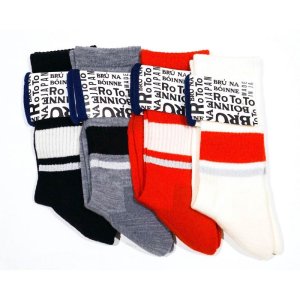画像: 【RoToTo(ロトト)×BRU NA BOINNE(ブルーナボイン)】Safety border socks