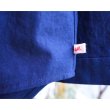 画像4: 【FRANK LEDER（フランクリーダー）】BALTIC BLUE DYED VINTAGE BEDSHEET PLAIN SHIRT