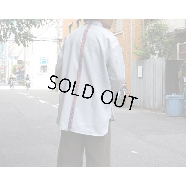 画像7: 【SHINYA KOZUKA（シンヤコヅカ）】CLASSIC SHIRT/SILVER