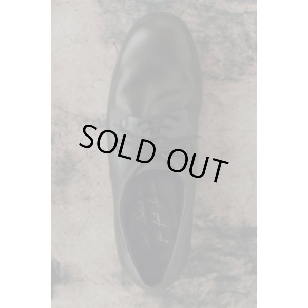 画像2: 【SUGINARI MORIMOTO（スギナリモリモト）】Lace Up Derby Shoes/Black