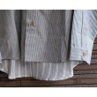 画像4: 【FRANK LEDER（フランクリーダー）】VINTAGE FABRIC EDITION PLAIN SHIRT