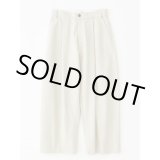 画像: 【STUDIO NICHOLSON（スタジオニコルソン）】SORTE-VOLUME PLEAT PANTS/DOVE