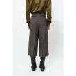 画像7: 【Omar Afridi（オマールアフリディ）】WIDE CROPPED TROUSERS/BROWN DOBBY