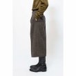 画像6: 【Omar Afridi（オマールアフリディ）】WIDE CROPPED TROUSERS/BROWN DOBBY