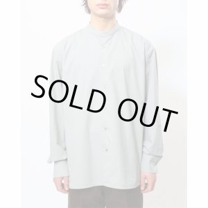 画像: 【Omar Afridi（オマールアフリディ）】GATHERED SHIRT/MINT GREY