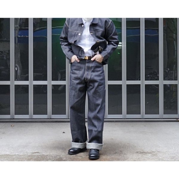 画像3: 【T.T(Taiga Takahashi)】Lot.704 Denim Trousers C.1920’s / RAW INDIGO