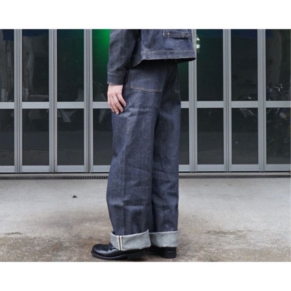 画像6: 【T.T(Taiga Takahashi)】Lot.704 Denim Trousers C.1920’s / RAW INDIGO